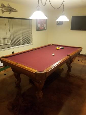 SOLO® - Largo - 8' Pool Table American Heritage-81