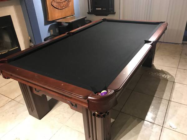 orange harley davidson pool table felt
