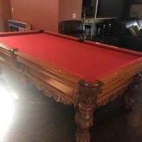 Custom Made Like New Pool Table