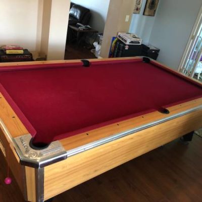 Valley Tiger Pool Table