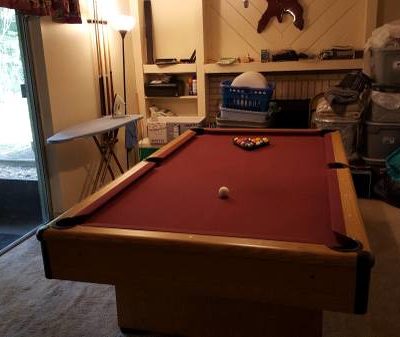 Clean 8 ft Pool Table
