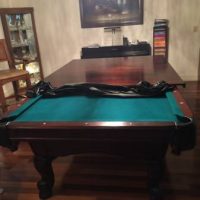 Immaculate Regulation Size Pool Table